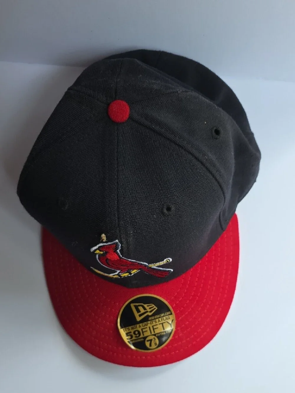 New Era Kids Black and Red St. Louis Cardinal Hat